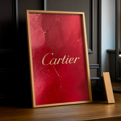 Cadre photo Cartier - Logo