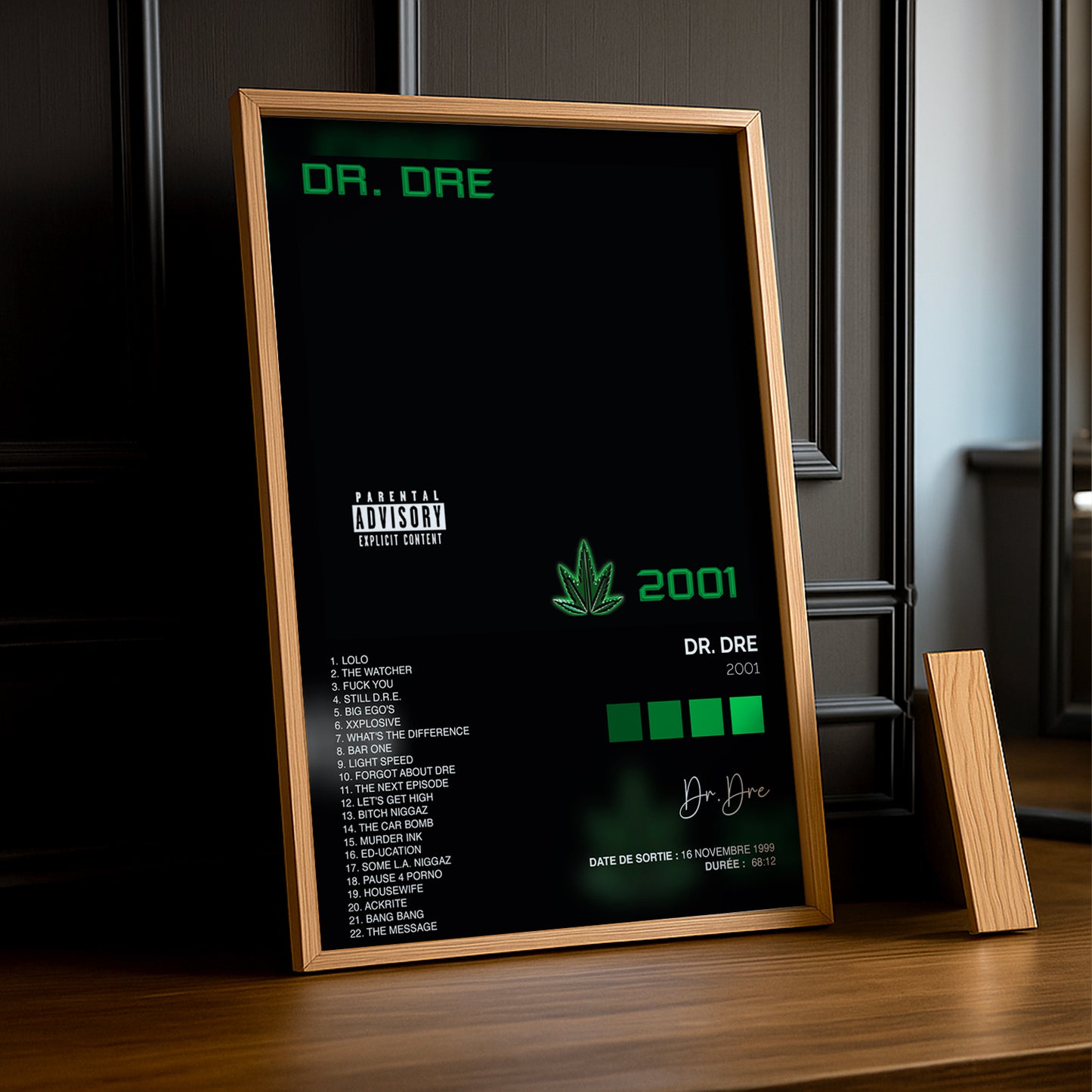 Poster Dr.Dre - Album 2001