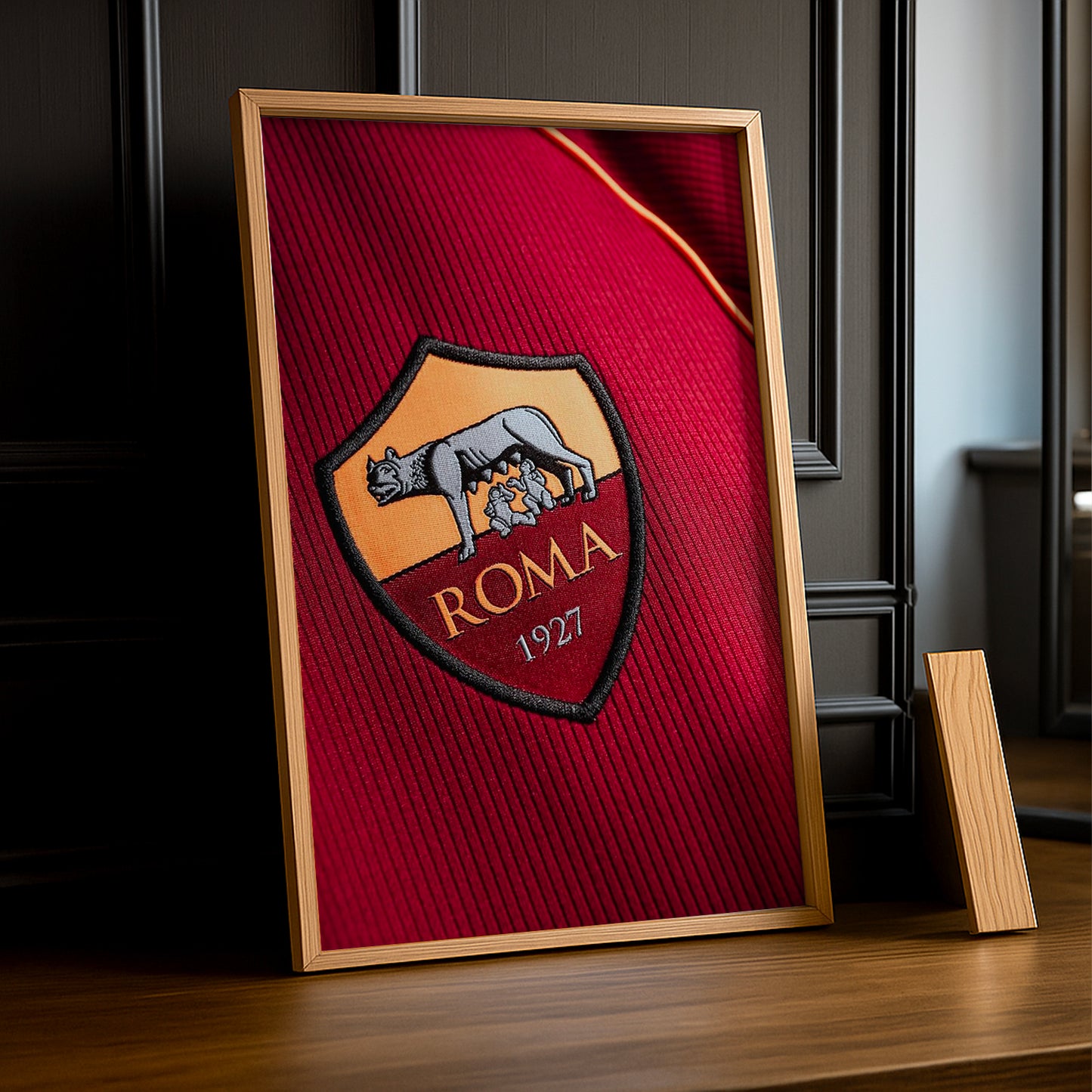 Poster Maillot Football - AS Roma Kit 25-26