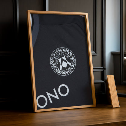 Poster Maillot Football - Udinese Kit 25-26