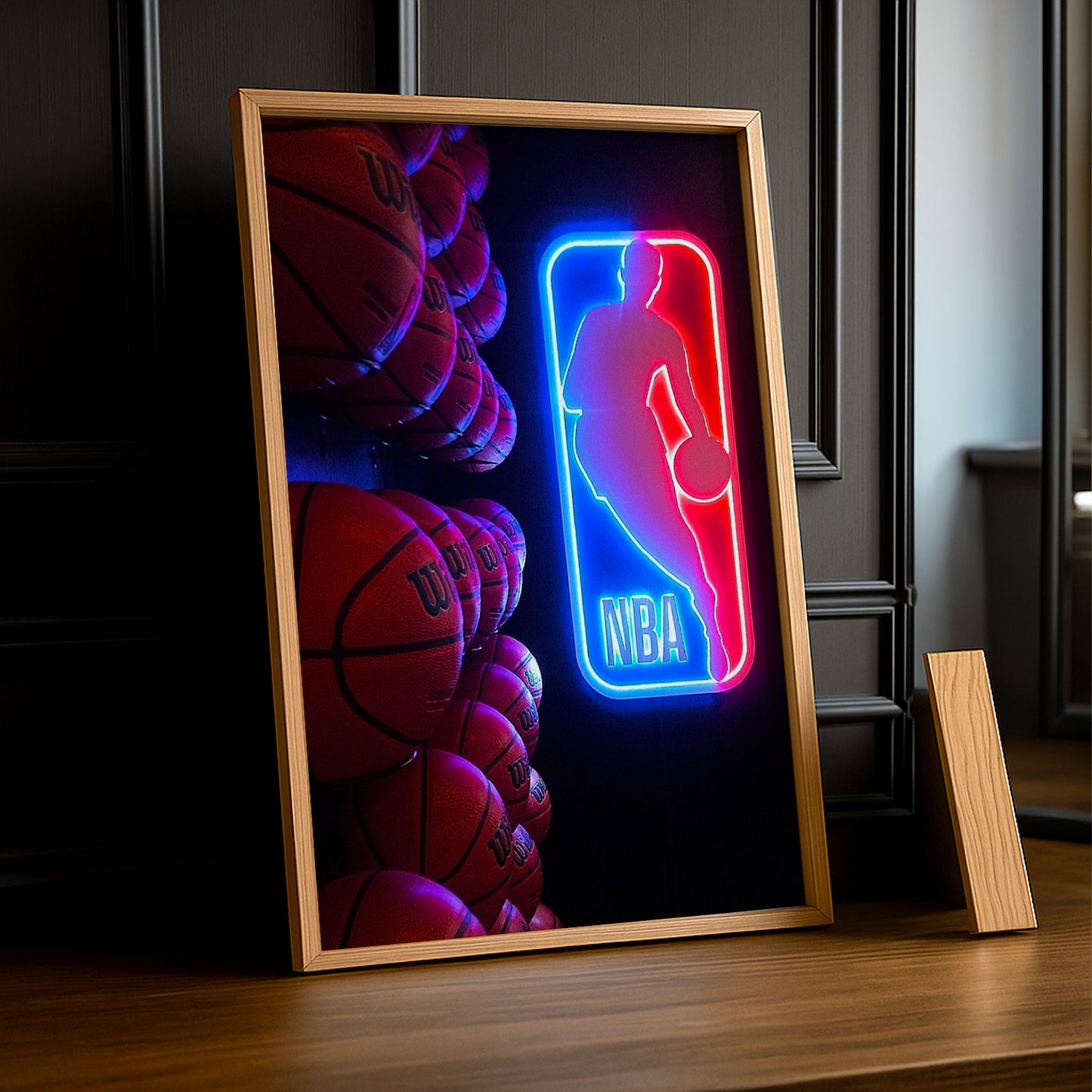 Cadre photo NBA - Led