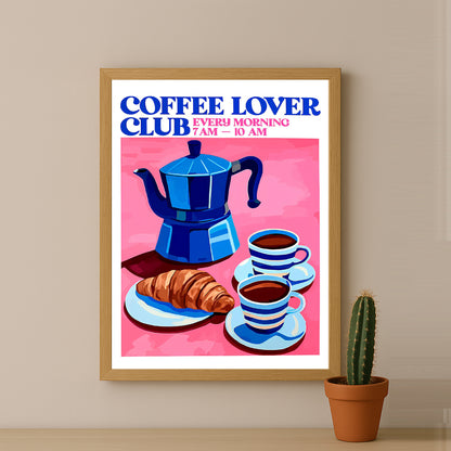 Cadre photo Coffee Lover - Club