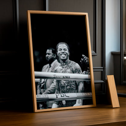 Cadre Photo Boxe - Gervonta Davis Smiling