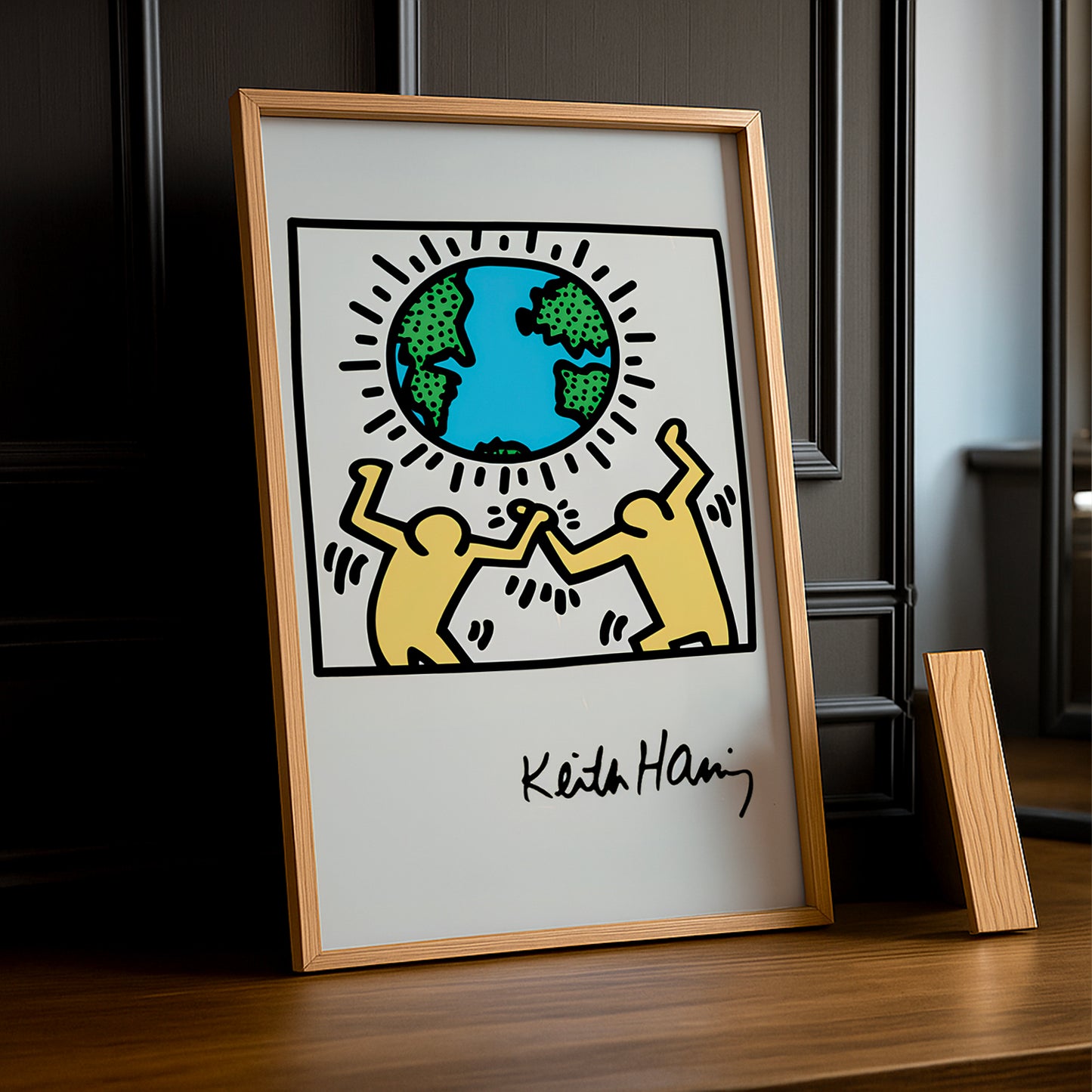 Cadre photo Keith Haring