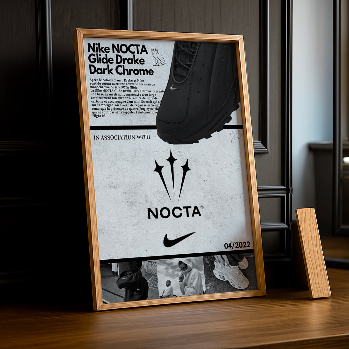 Cadre photo Nocta x Nike Glide