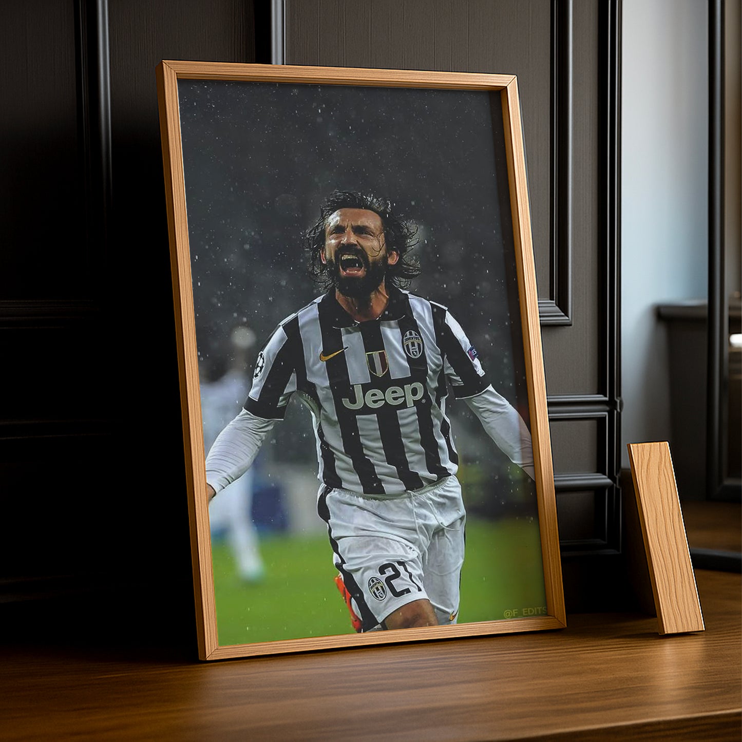 Poster encadrée Juventus - Pirlo