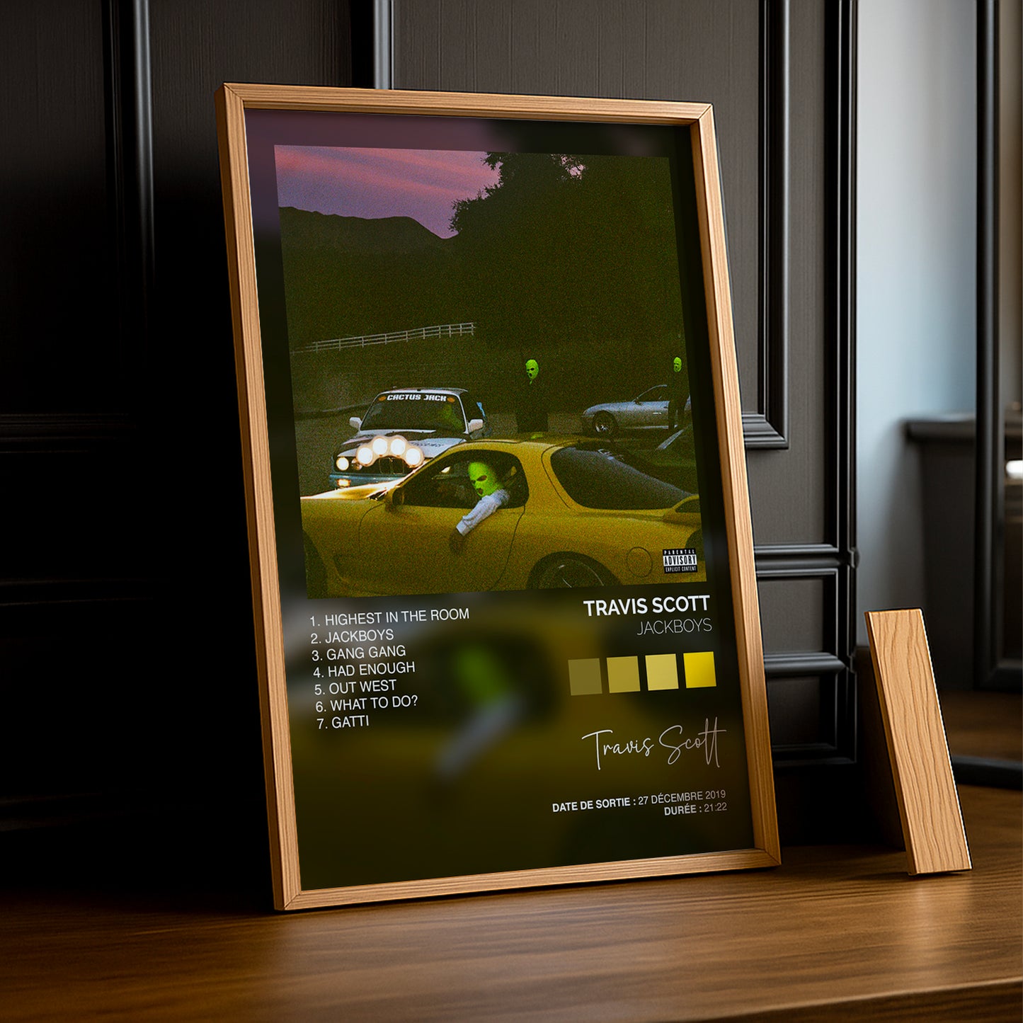 Poster Travis Scott - Album Jackboys