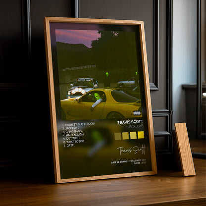 Poster Travis Scott - Album Jackboys