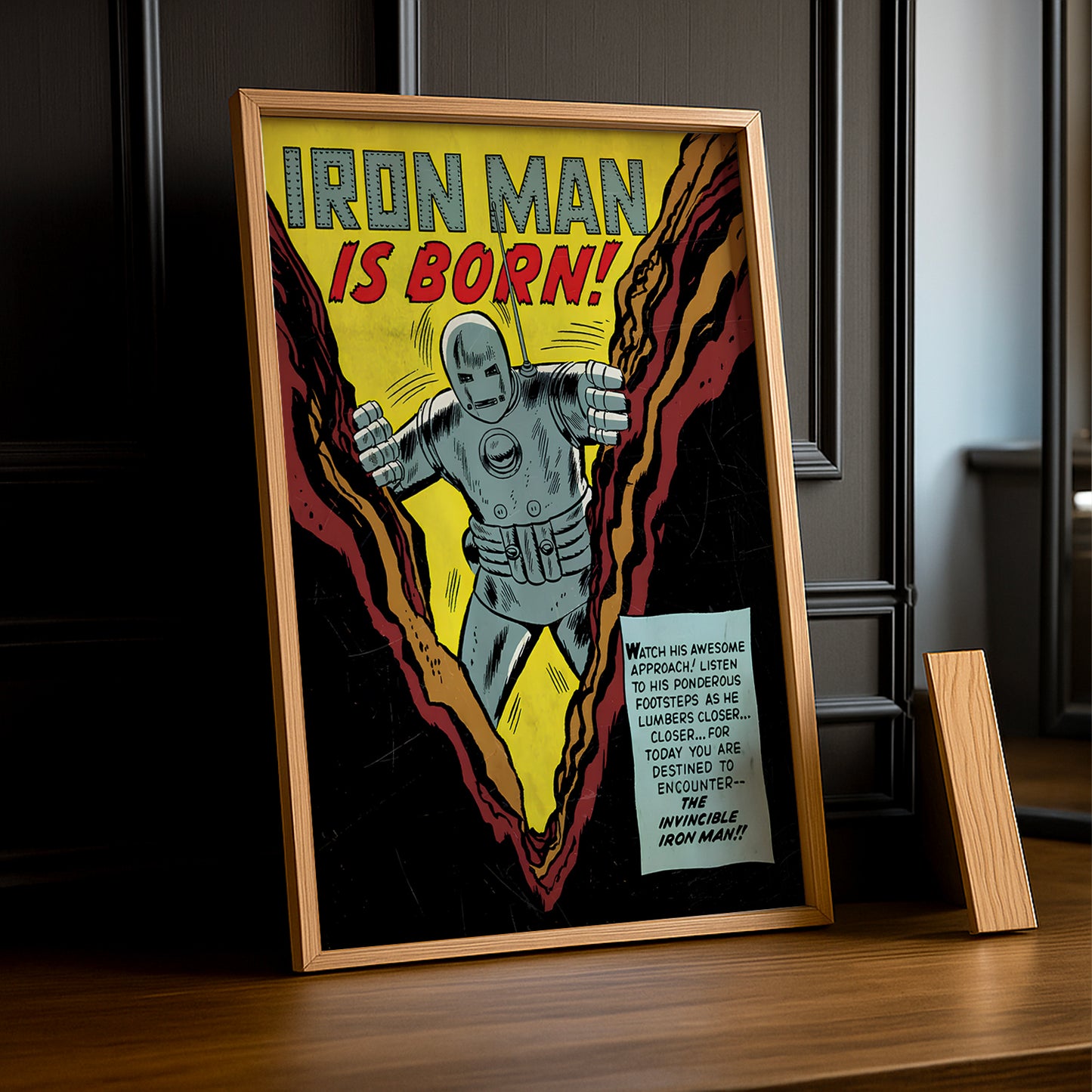 Cadre photo Iron Man Marvel