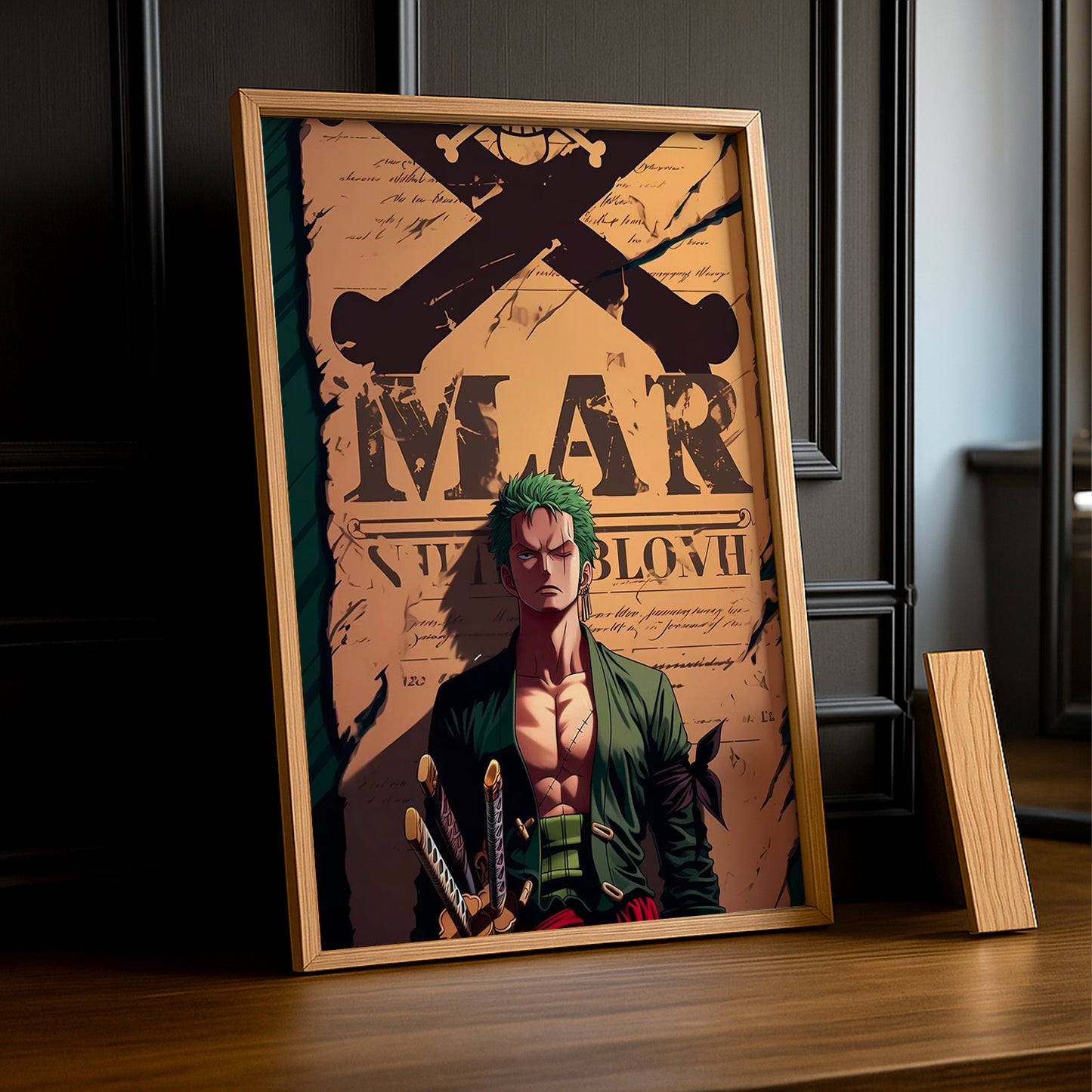 Cadre photo One Piece - Zoro