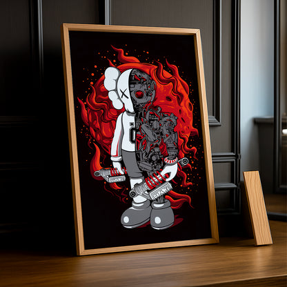 Poster Kaws - Companion Killer
