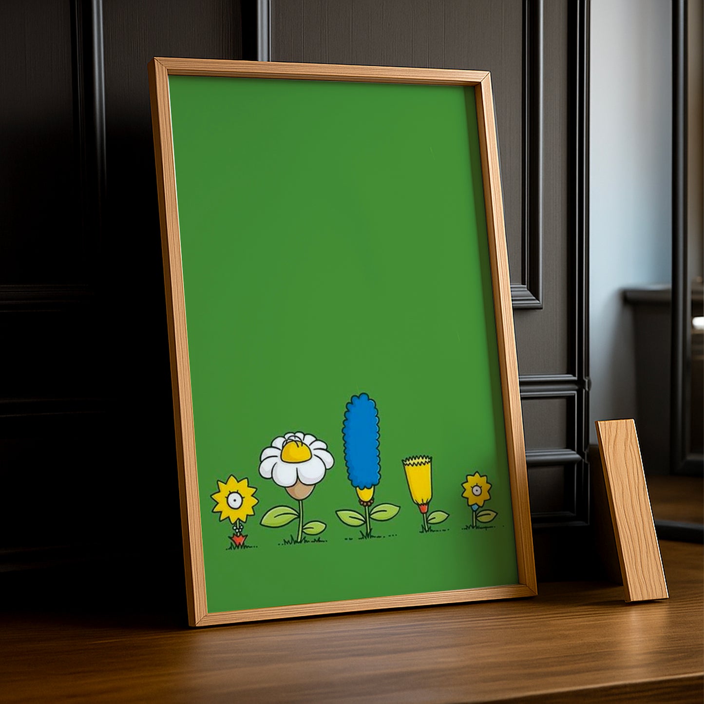 Cadre Photo Les Simpsons - Flowers Family