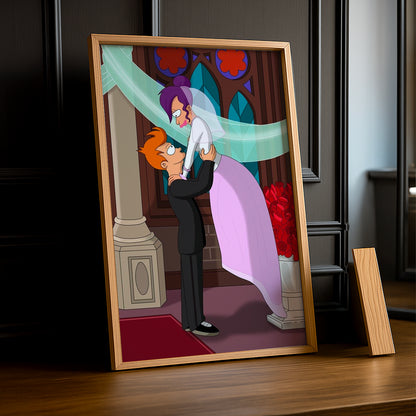 Cadre Photo Futurama - Wedding