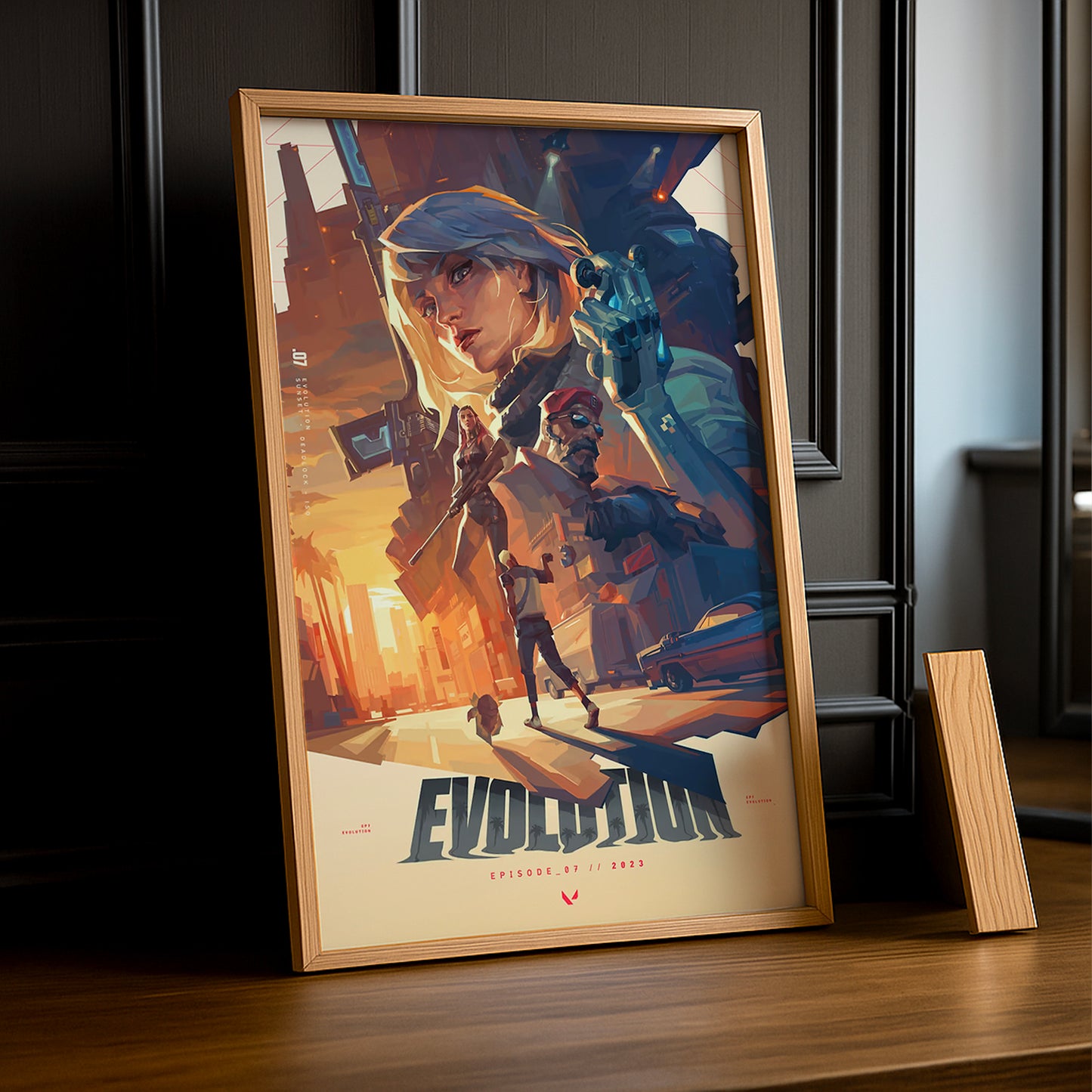 Cadre Photo Valorant - Evolution