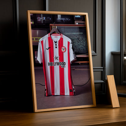 Cadre photo - Maillot Brentford 25-26