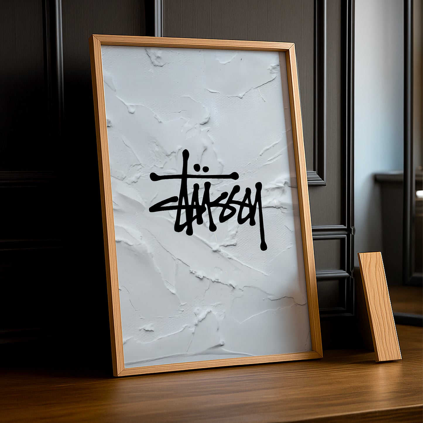 Cadre photo Stüssy peinture
