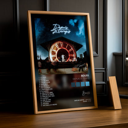 Cadre photo Album - Depuis le temps de Bouss