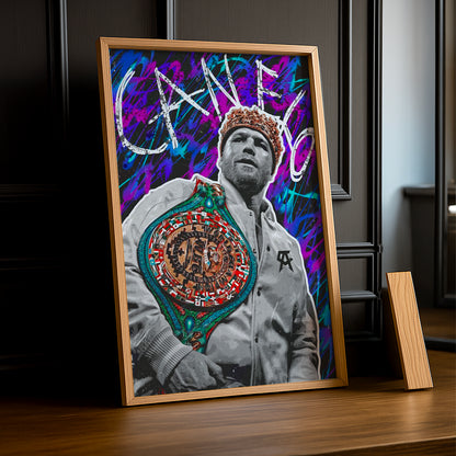 Cadre Photo Boxe - Canelo King