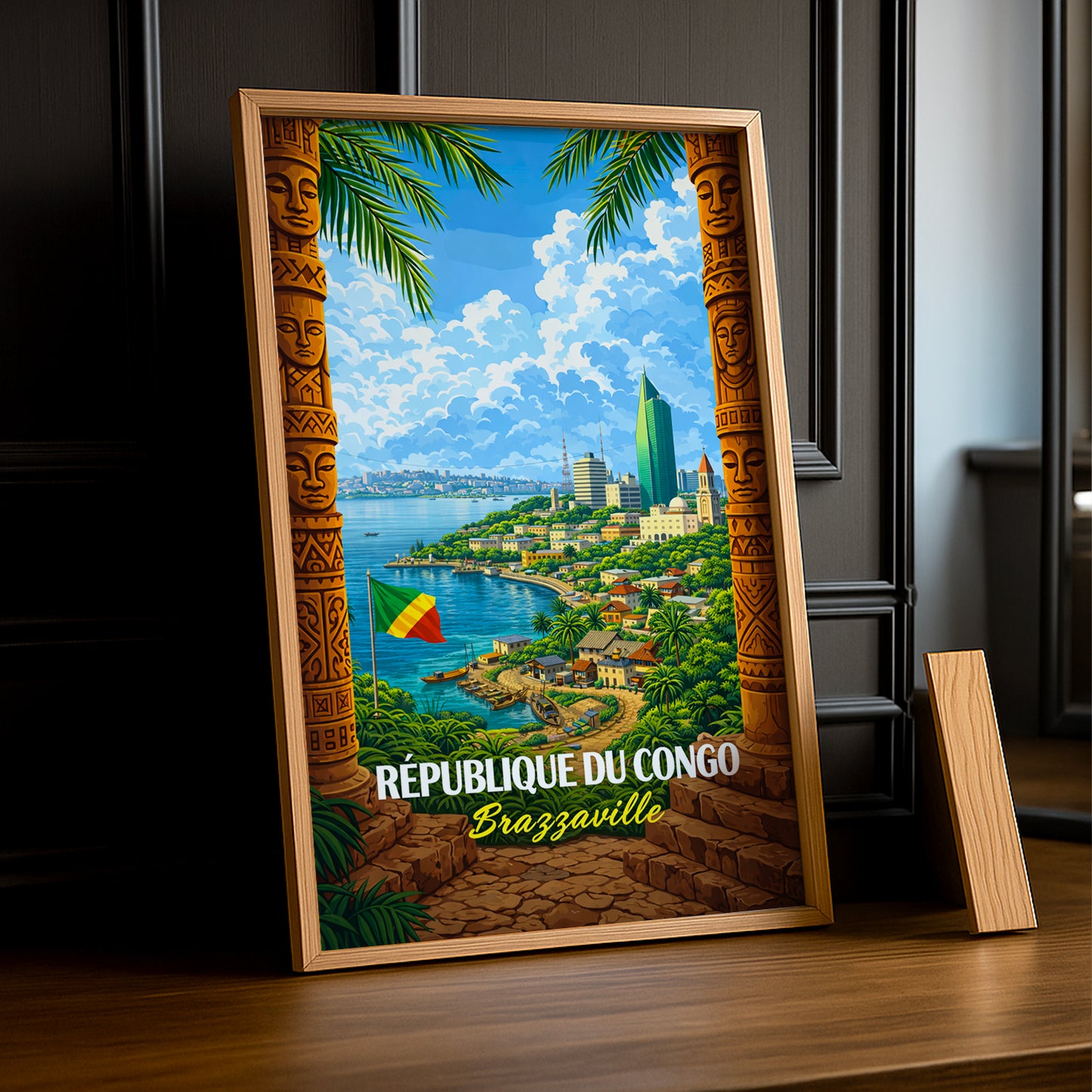 Cadre Photo Afrique - République du Congo Brazzaville