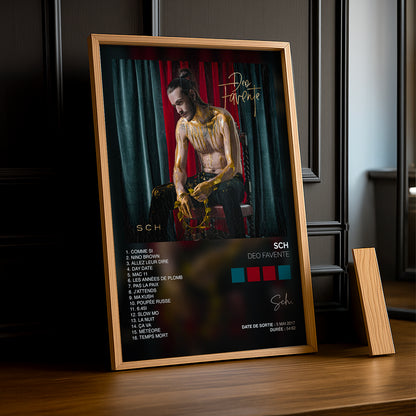 Poster SCH - Album Deo Favente