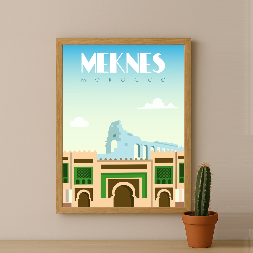Maroc Meknes - Cadre photo