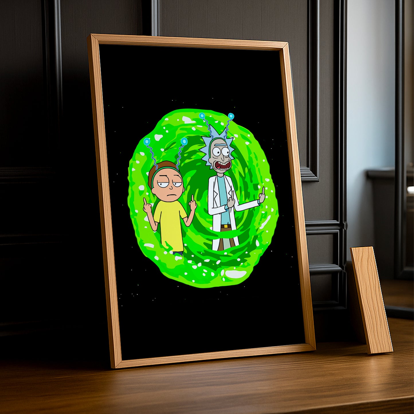Cadre photo de Rick et Morty