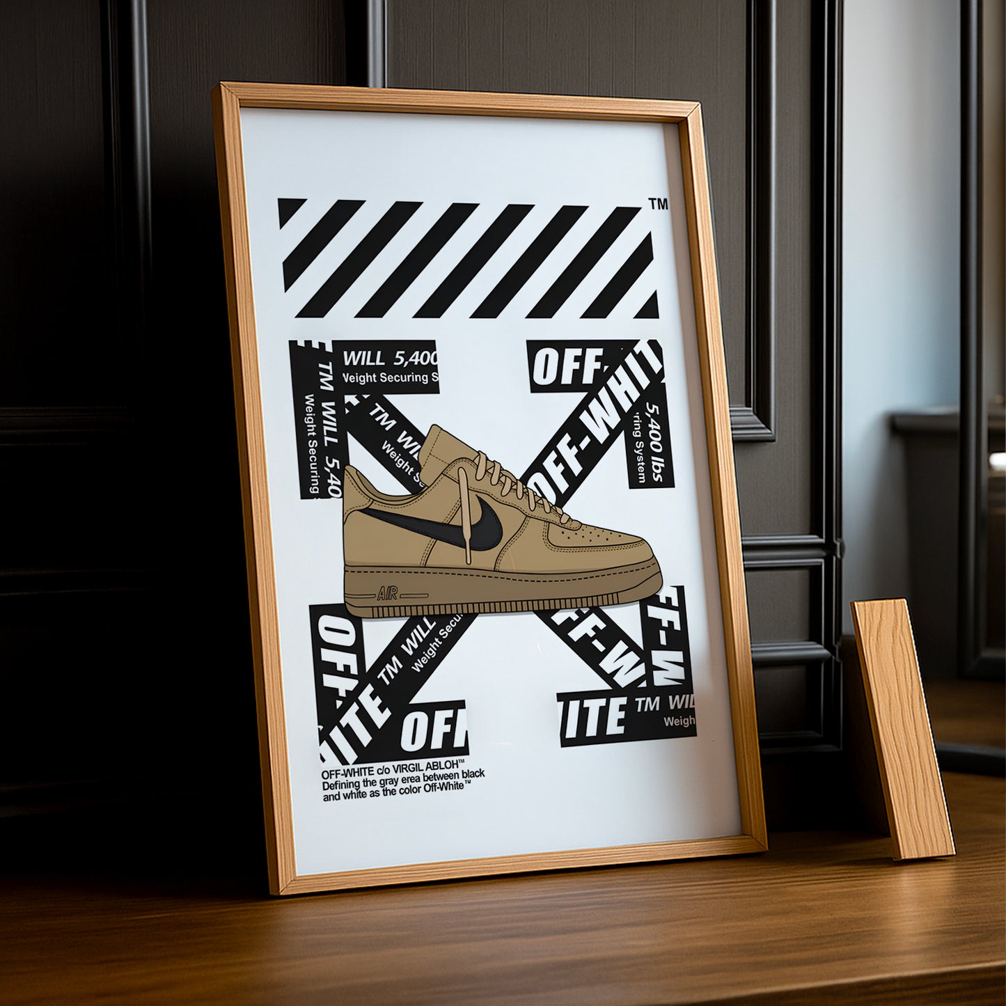 Cadre photo Air Force 1 x Off-White