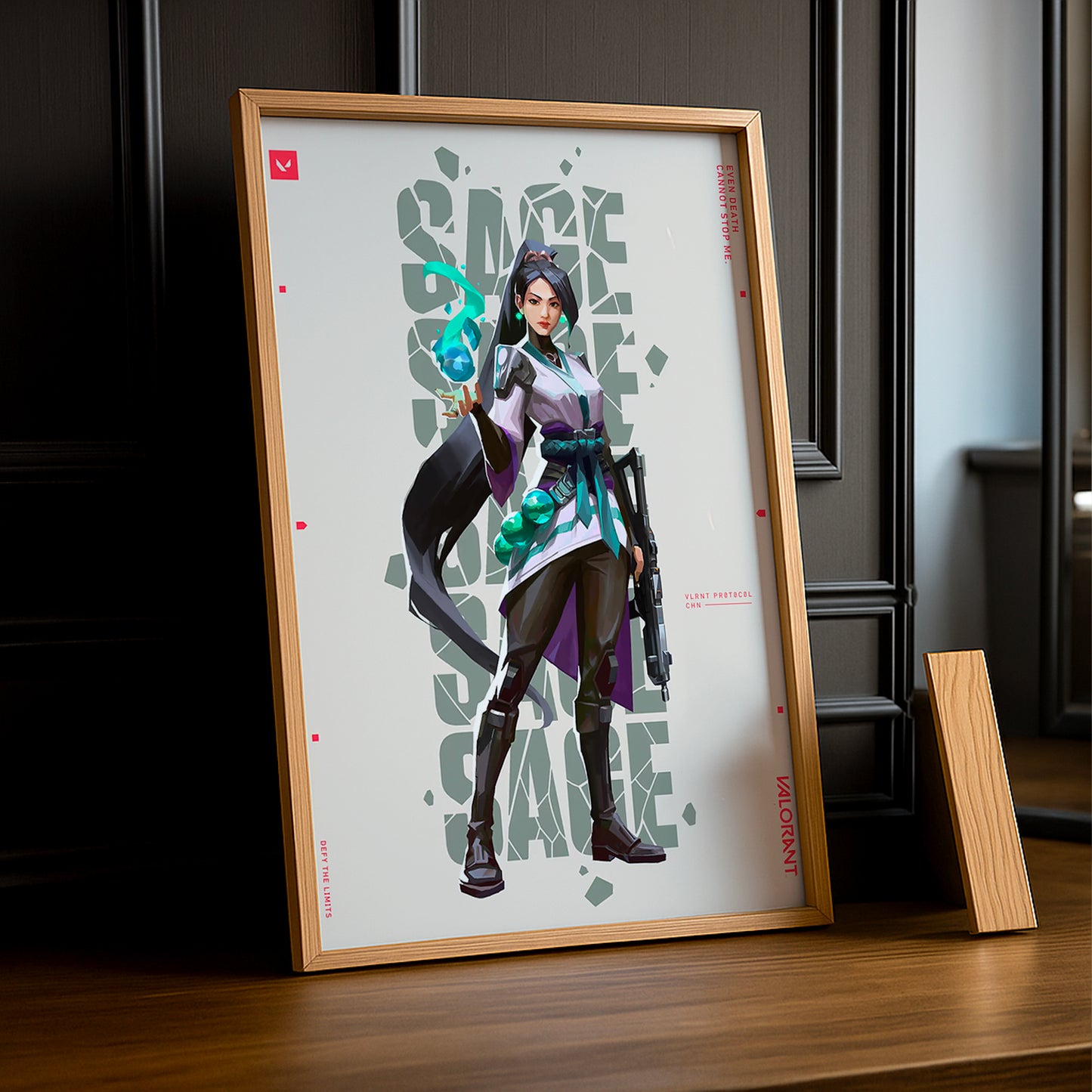 Cadre Photo Valorant - Sage