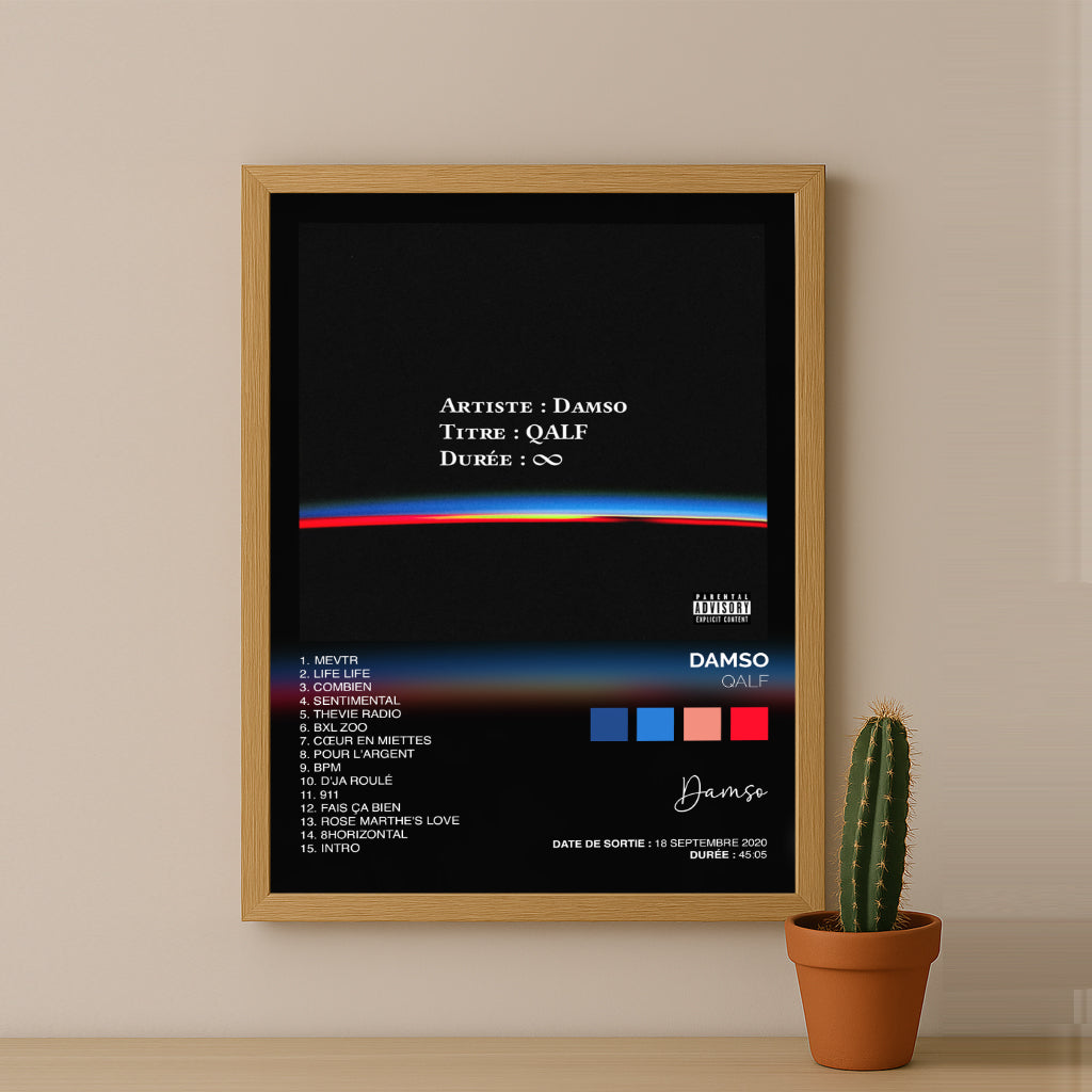 Poster Damso – QALF
