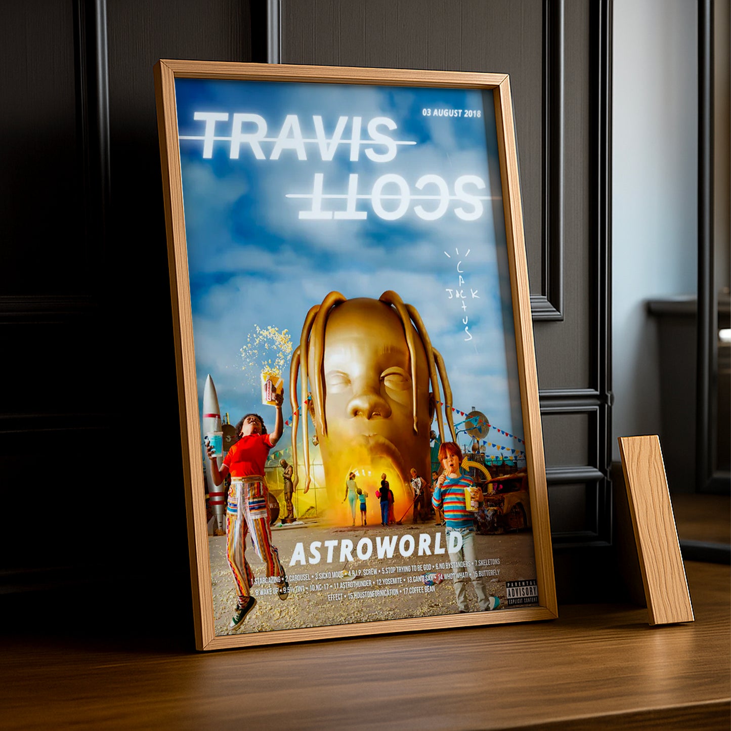 Cadre photo Travis Scott Astroworld