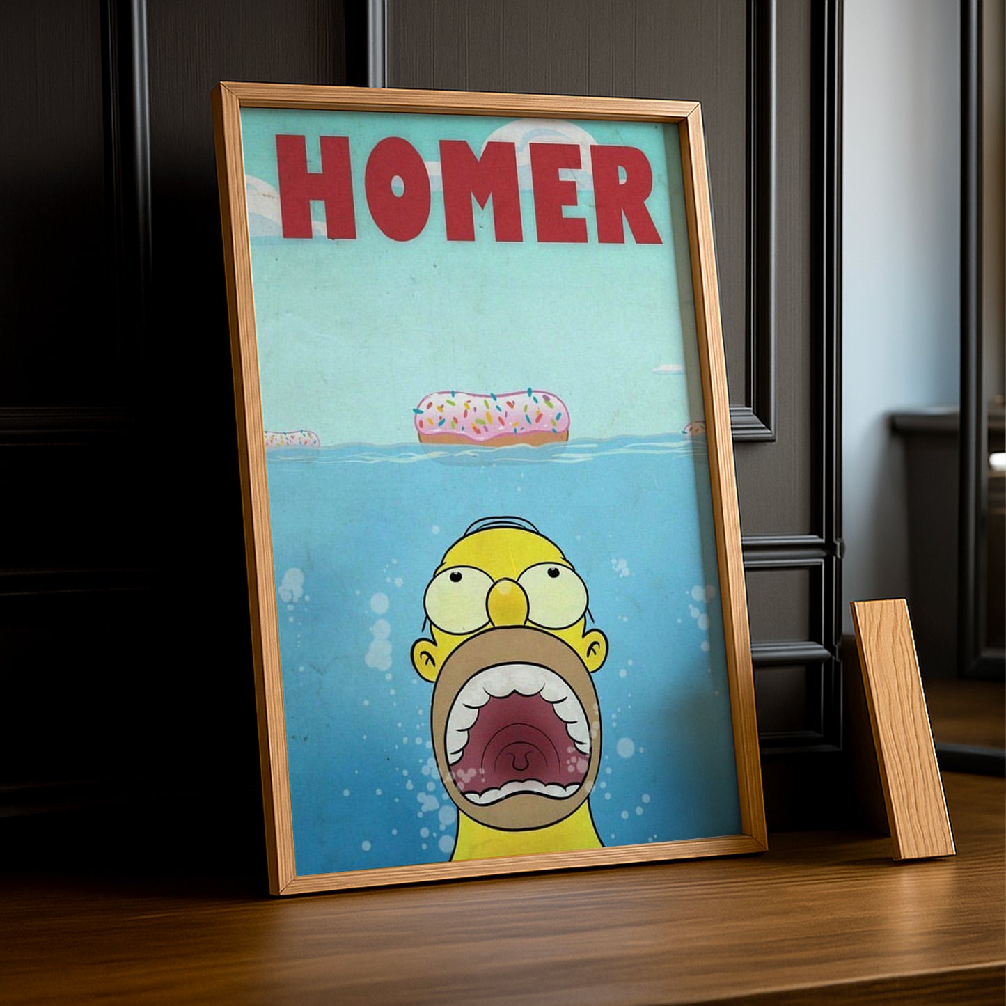 Cadre Photo Les Simpsons - Jaws