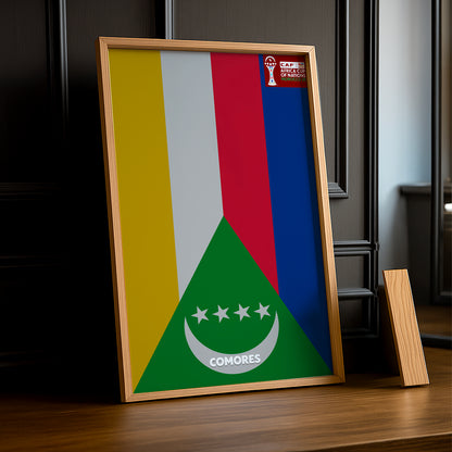 Cadre Photo CAN 2025 - Comores