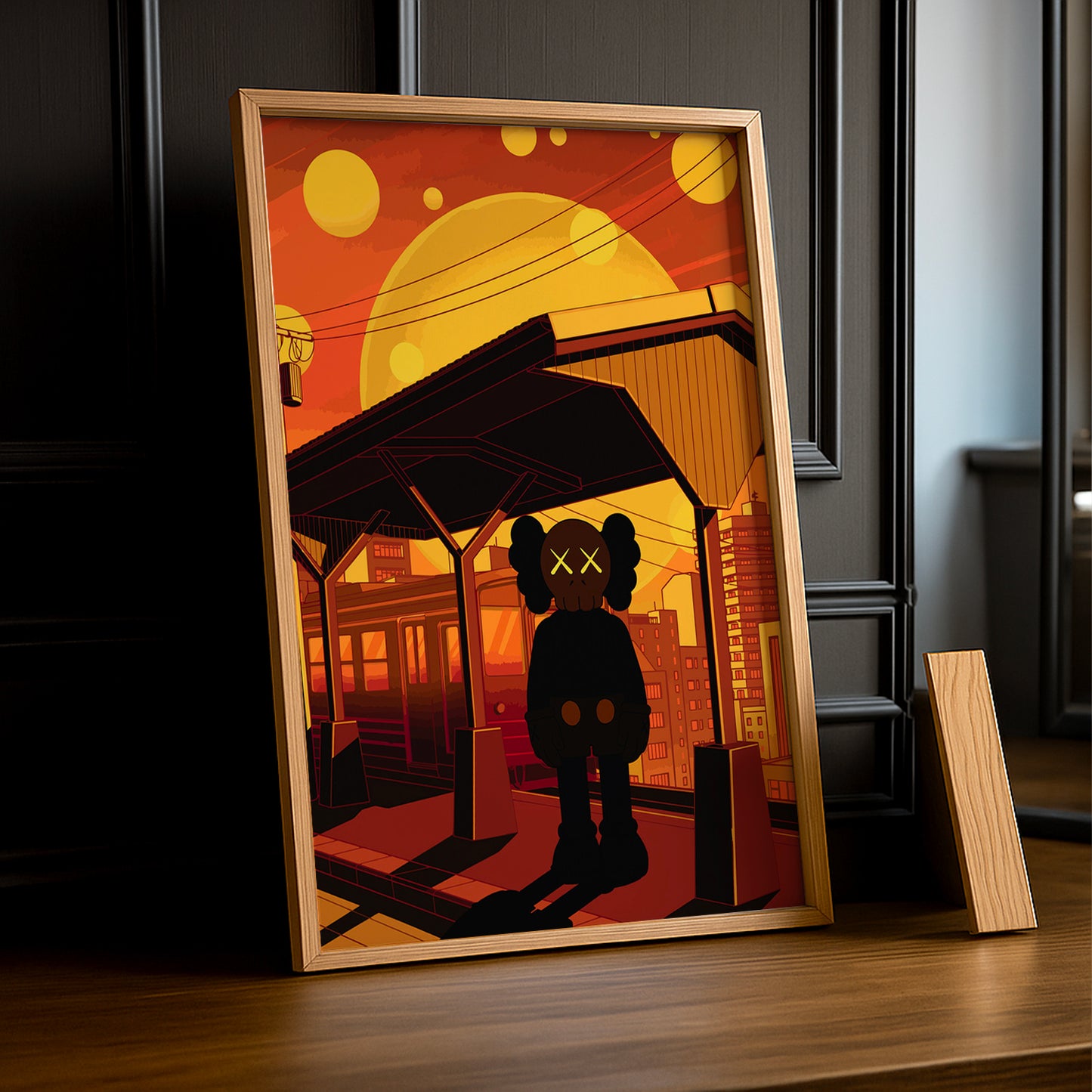 Cadre photo Kaws Midnight