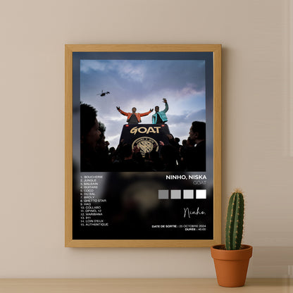 Poster Ninho - GOAT