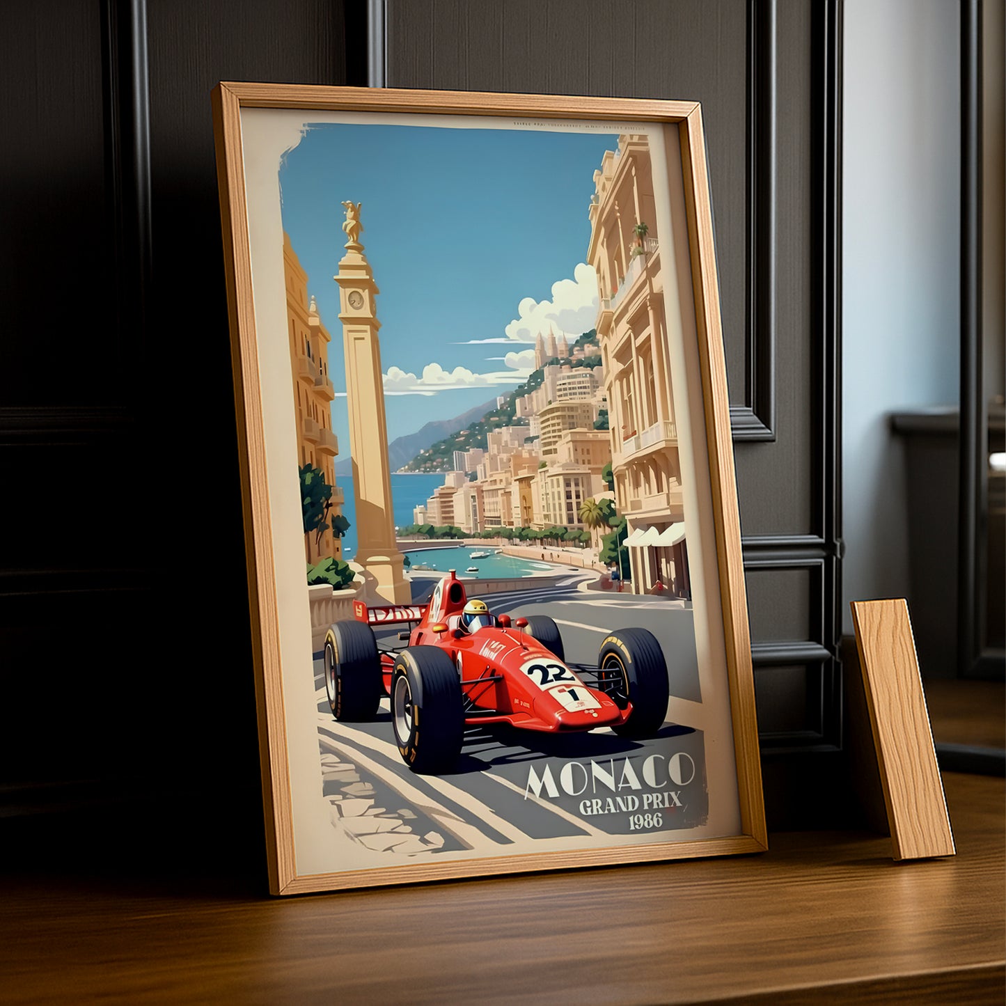 Cadre photo Grand prix de Monaco