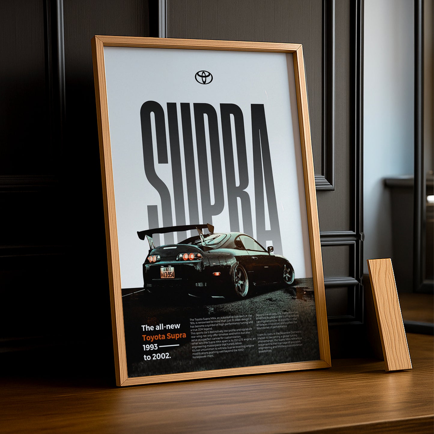 Poster Voitures - Toyota Supra