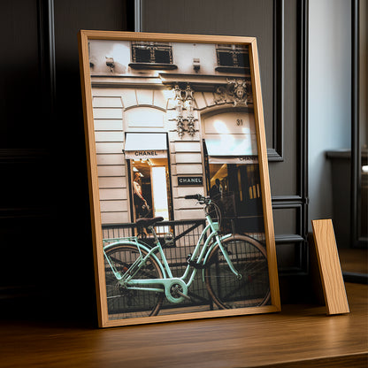 Cadre photo Chanel magasin