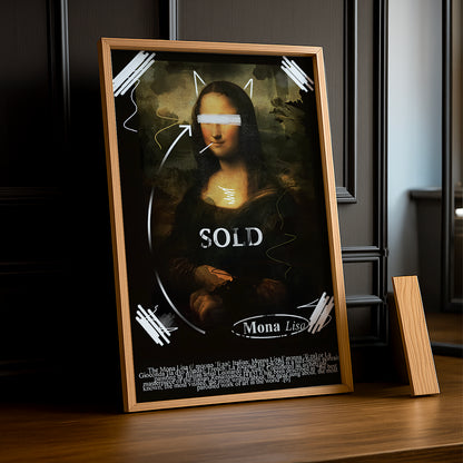 Cadre photo La Joconde Sold