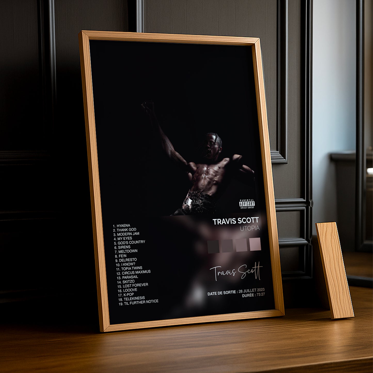 Cadre photo Utopia Travis Scott