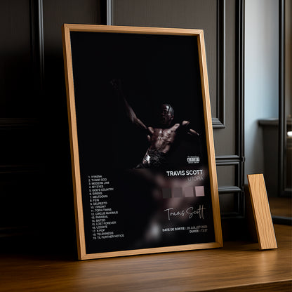 Cadre photo Utopia Travis Scott