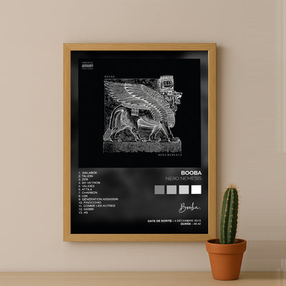 Poster - Album Booba Nero Nemesis