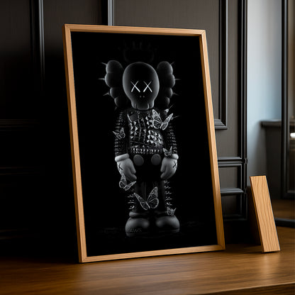 Poster Kaws - Companion Terrifiant
