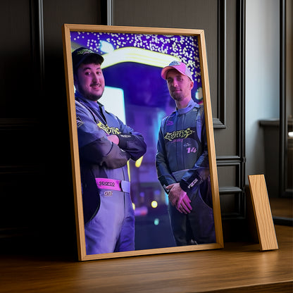 Cadre photo Gotaga x Squeezie