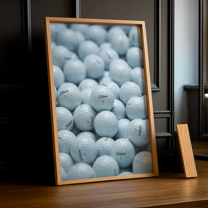 Cadre Photo Golf - Balles de Golf