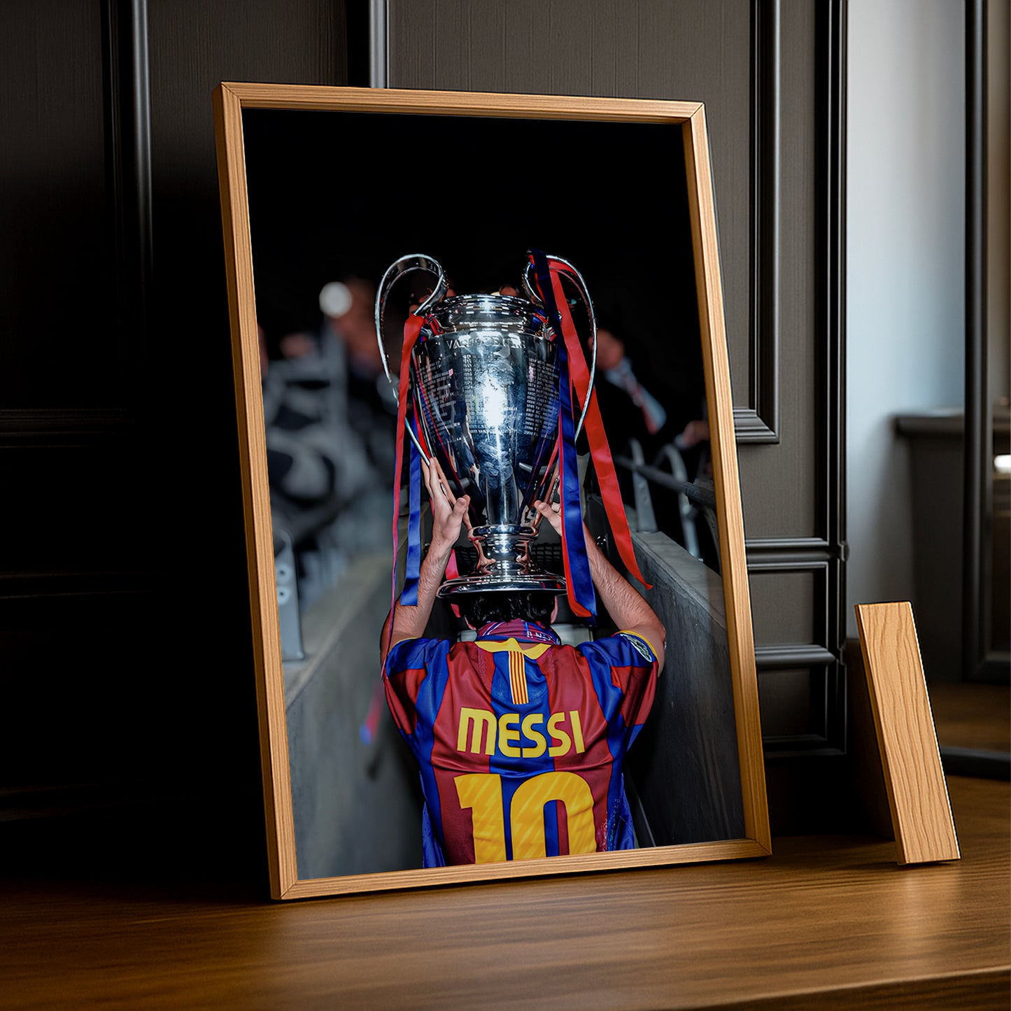 Cadre Photo FC Barcelone - Lionel Messi Ligue des Champions