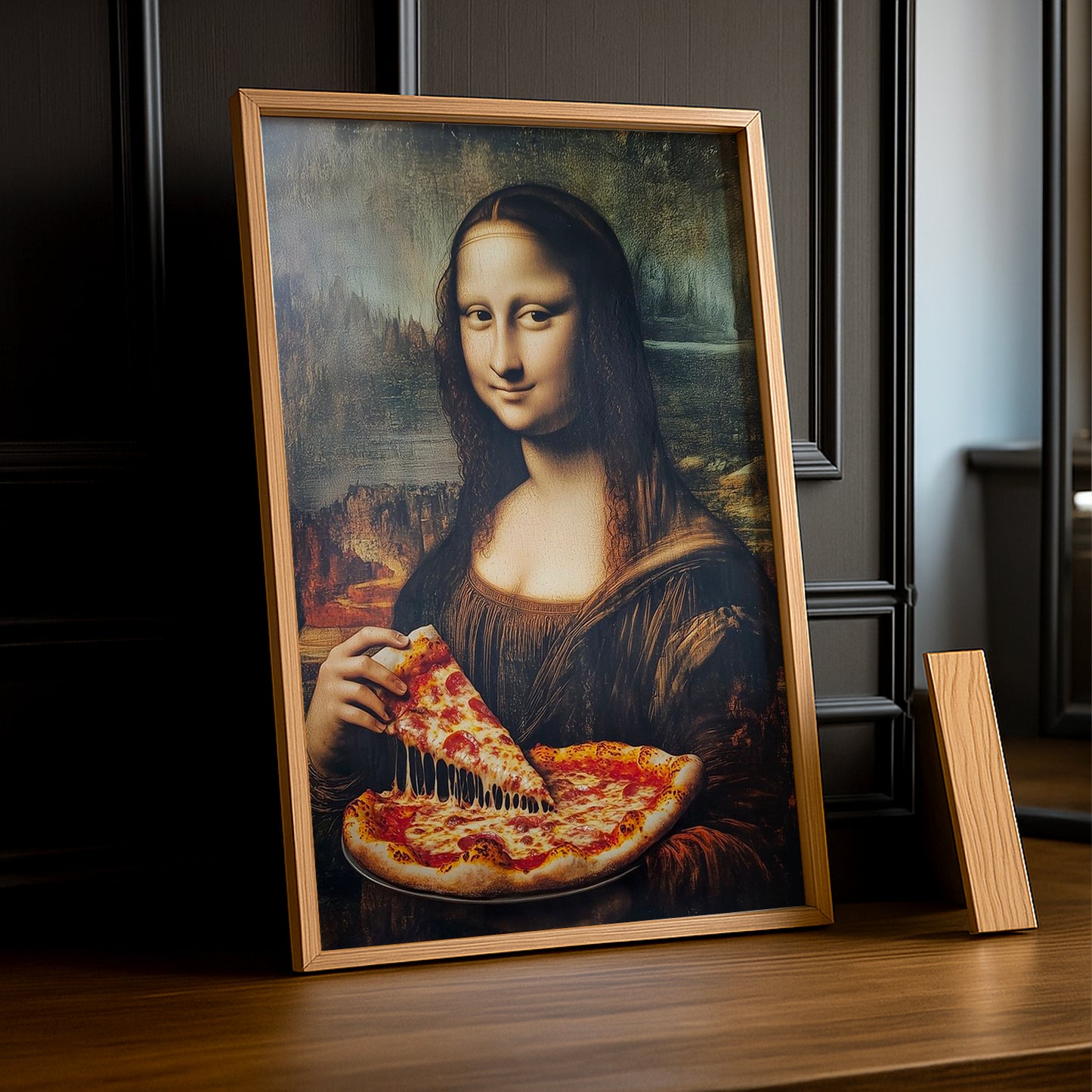 Cadre Photo Mona Lisa - Pizza