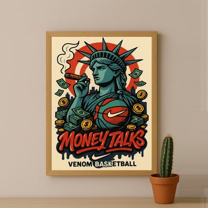 Poster Nike Money Talks