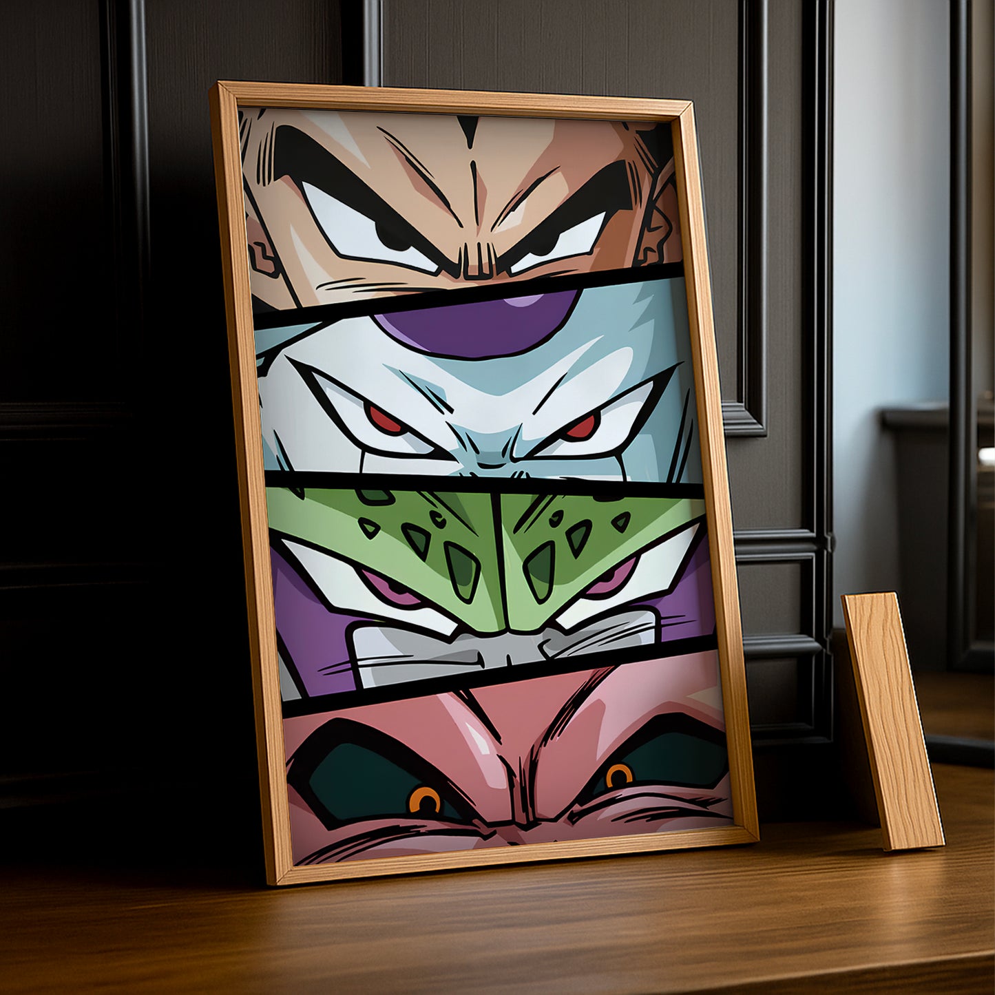 Poster Dragon Ball Z - Eyes Villians DBZ