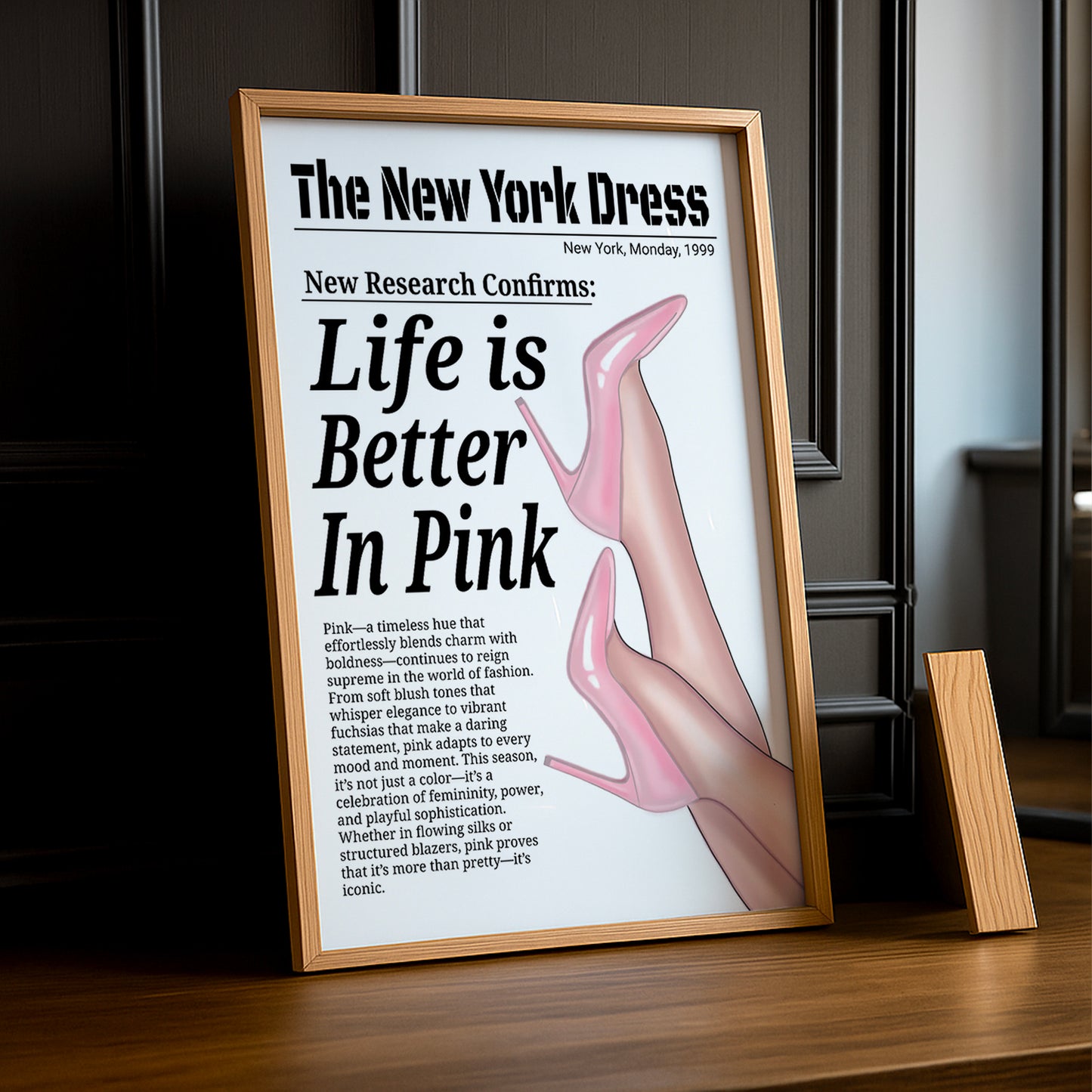 Cadre photo Mode - The New York Dress