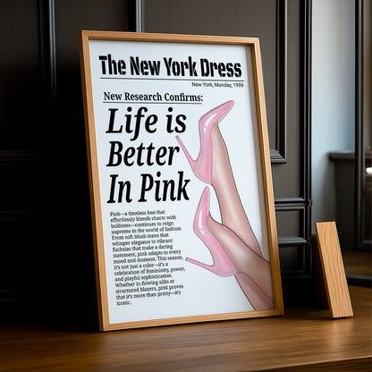 Cadre photo Mode - The New York Dress